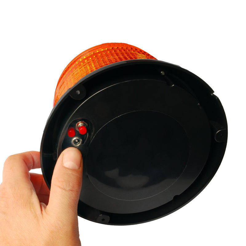 Baliza Magnética Recargable Ámbar