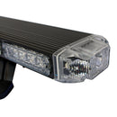 Baliza apernada LED de color ámbar-blanca, 22 modos de iluminación, longitud de 1,20 metros con Conexión a 12v