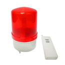 Baliza LED Roja para Acceso Vehicular con Control Remoto