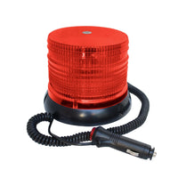 Baliza Cilíndrica con Base Magnética Roja