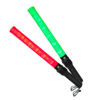 Bastón Luminoso de 54cm Rojo / Verde Recargable a 220V