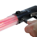 Bastón Luminoso Recargable, Bicolor Rojo y Verde, mide 27 cm, Rango de visualización de 1 km, incluye Cargador a 220V