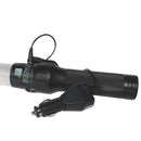 Bastón Luminoso Recargable, Bicolor Rojo y Verde, mide 54 cm, Rango de visualización de 1 km, incluye Cargadores a 220V y 12V