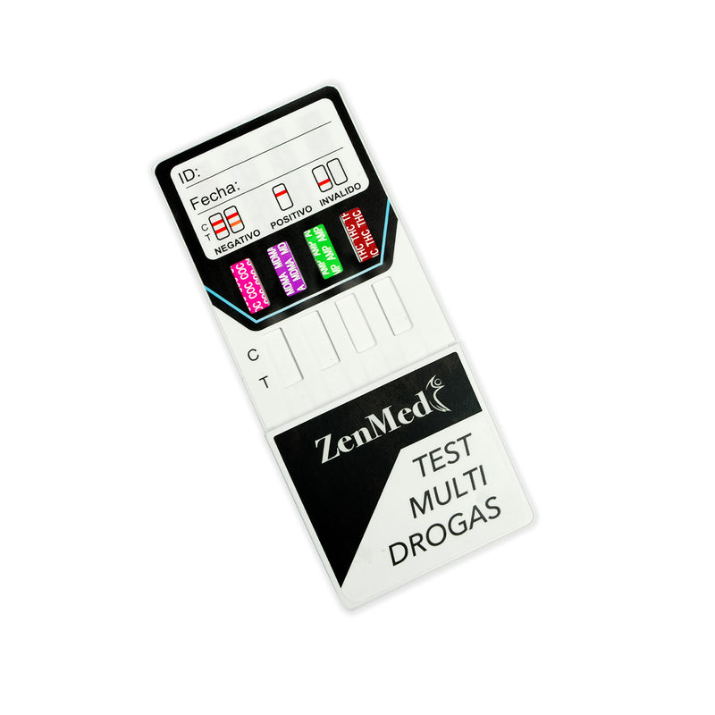 Test 4 Tipos de Drogas en Orina