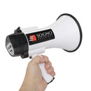 Megáfono Mini de 15w, Recargable, Rango de alcance 100 metros con sonido musical y grabación.