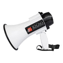 Megáfono Mini Recargable con Grabación y Sirena 15 Watts