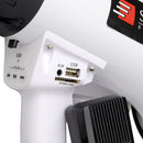 Megáfono de 30w Recargable, Rango de alcance 500 metros, con sirena, micrófono, conexión USB y AUX. Incluye cargador a 220V.