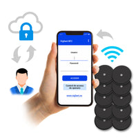 Kit Control de Rondas NFC Online Plan Anual 10 Puntos