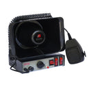 Sirena de 9 sonidos con micrófono, Potencia de 200w, Fuerza decibélica de 120dB, Conexión a 12V