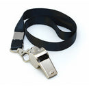 Silbato Metálico con Lanyard
