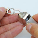 Silbato Metálico con Lanyard