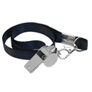 Silbato Metálico con Lanyard