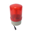 Baliza LED con luz, sonido y control remoto para accesos vehiculares, Conexión a 220v, Iluminación giratoria