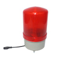 Baliza LED con luz, sonido y control remoto para accesos vehiculares, Conexión a 220v, Iluminación giratoria