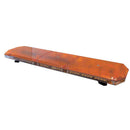 Baliza apernada LED de color ámbar, 20 modos de iluminación, longitud de 1,20 metros con Conexión a 12v