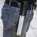 Bastón Luminoso Recargable, Bicolor Rojo y Verde, mide 27 cm, Rango de visualización de 1 km, incluye Cargador a 220V