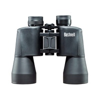 Binocular de visión diurna marca Bushnell, Magnificación de 20x, Rango de alcance de 1000 metros, hecho de metal y caucho