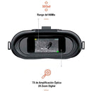 Binocular de visión nocturna, Magnificación de 7x, Rango de alcance de 150 metros, permite realizar grabaciones