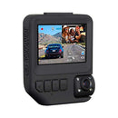 Camara de auto dual HD FHD 1080p, facil instalacion, dos camaras, afuera y adentro, vision nocturna automatica, pantalla