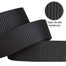 Cinturón Ajustable Táctico, Material de nylon y poliester con hebilla de metal, estilo casual o militar 