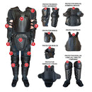 Equipamiento antidisturbios, Material de plástico polietileno de alta resistencia y tela tipo TNT Oxford 600D y velcro 