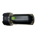 Foco LED Recargable con Panel Solar, Rango de Alcance de 300 metros con 2 modos de enfoque, lateral y frontal