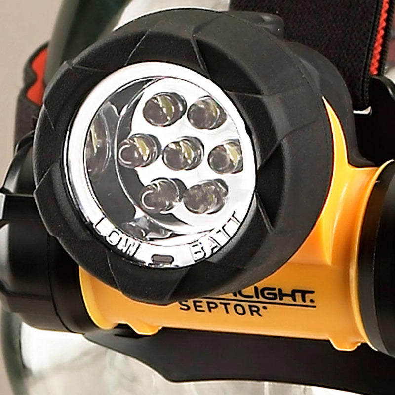 Linterna LED para cascos, marca Streamlight, A Pilas, Rango de alcance de 60 metros con 3 modos de iluminación
