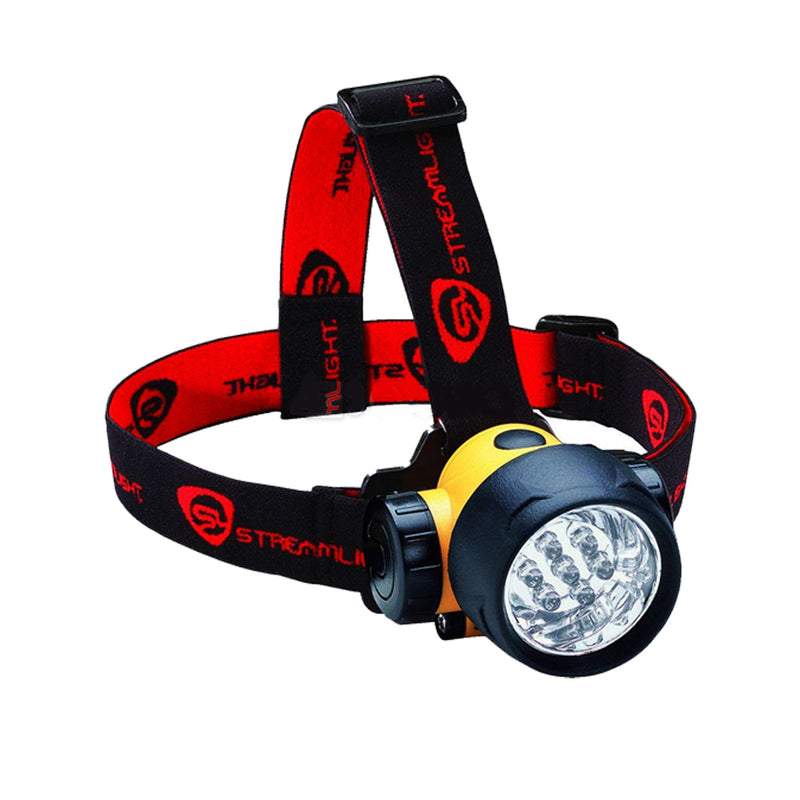 Linterna LED para cascos, marca Streamlight, A Pilas, Rango de alcance de 60 metros con 3 modos de iluminación