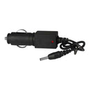 Linterna LED Recargable de 20 cm, Rango de alcance de 150 metros con cargador a 220v y 12v