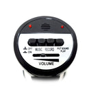 Megáfono Mini de 15w, Recargable, Rango de alcance 100 metros con sonido musical y grabación.