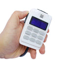 Megáfono de Perifoneo para Auto, Conexión a 12V, Rango de alcance de 400 metros con conexión USB y tarjeta SD. 