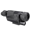 Monocular de visión nocturna, Magnificación de 5x, Rango de alcance de 200 metros, permite realizar grabaciones