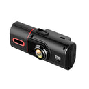 Cámara Dual para Registro Vehicular con Rotación Y resolución de vídeo de 720 píxeles, soporte de auto y memoria 32GB